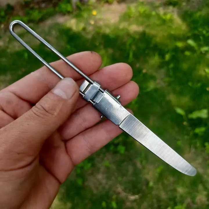 مجموعة ملاعق وشوك للنزهات والتخييم, EDC ، قابلة للطي ، للسفر ، أواني التخييم Picnic Camping Spoons and Forks Set, EDC, Foldable, Travel, Camping Utensils