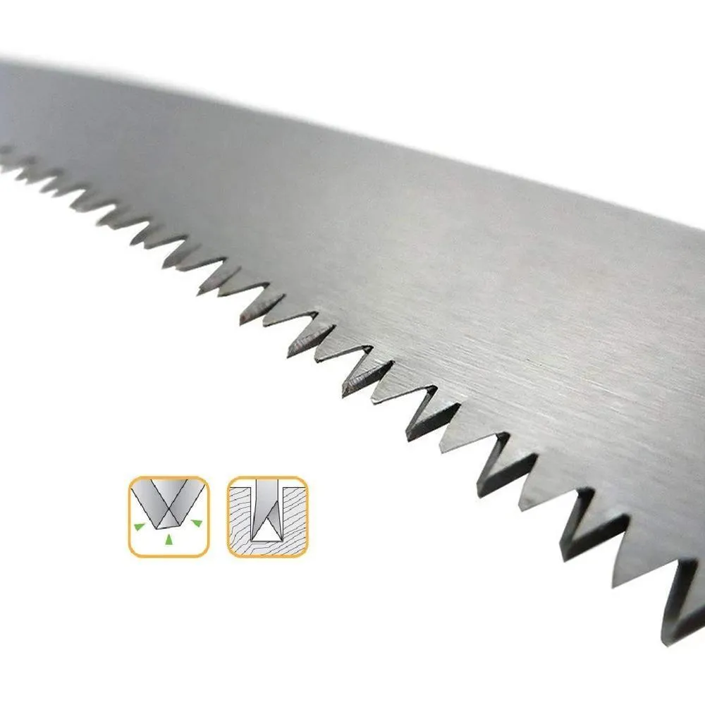 0464 Folding Saw(180 mm) for Trimming, Pruning, Camping. Shrubs and Wood