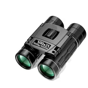 500x25 Portable Hd Zoom Binoculars Powerful Folding Telescope for Long Distance Vision and Hunting