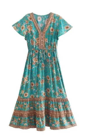 ALLEGRA Midi Dress