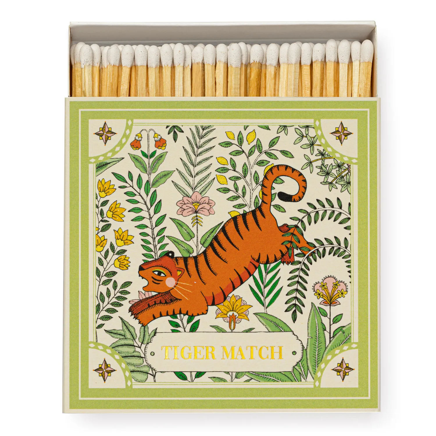 Ariane's Green Tiger - Safety Matches