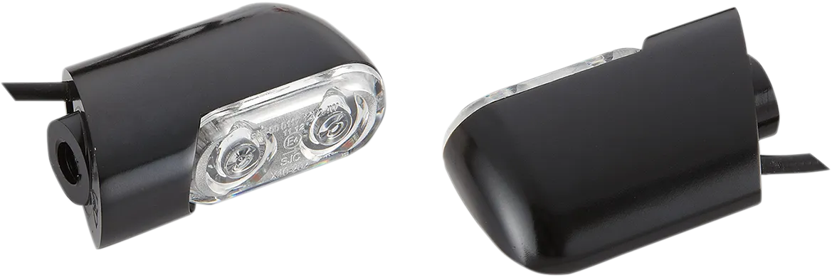 ARLEN NESS Accessory Marker Lights - Amber/Front - Black 12-761