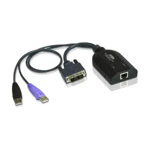 Aten KVM Cable Adapter with RJ45 to DVI, USB for KH, KL, KM and KN series
