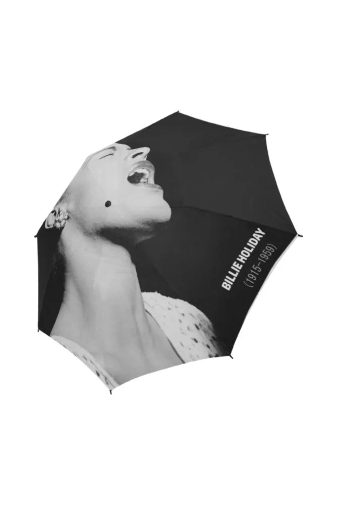 Billie Holiday Semi-Automatic Foldable Umbrella (Model U05)