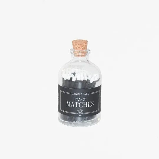 Black & White Apothecary Matches