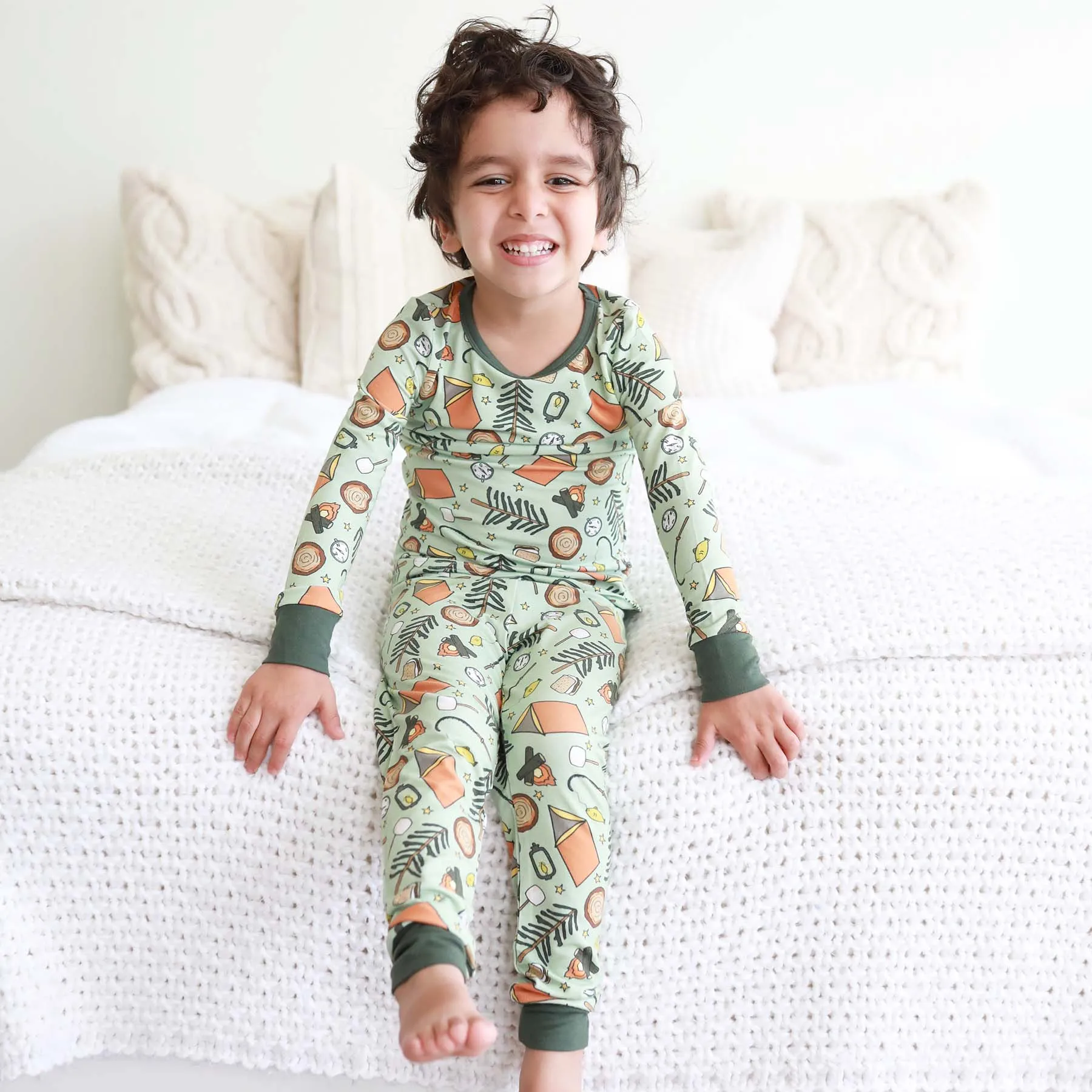Cozy Camper Two Piece Pajama Set