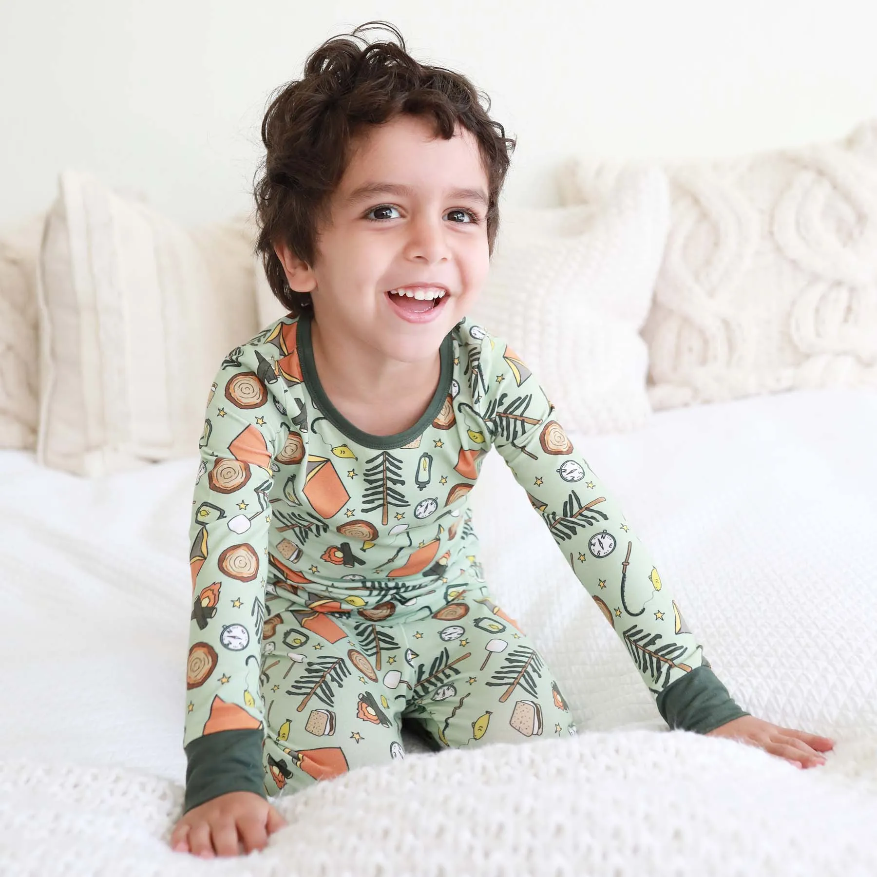 Cozy Camper Two Piece Pajama Set