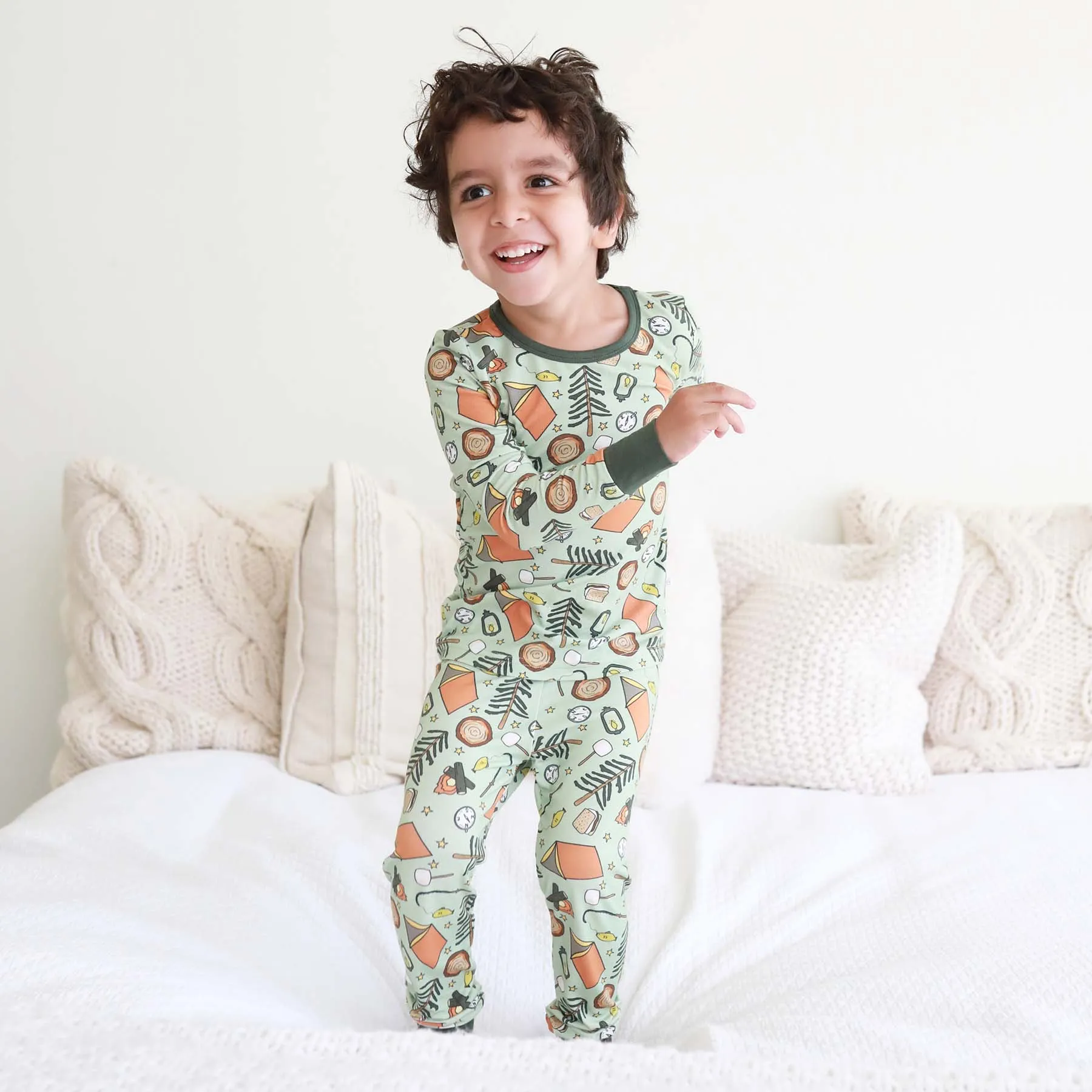 Cozy Camper Two Piece Pajama Set