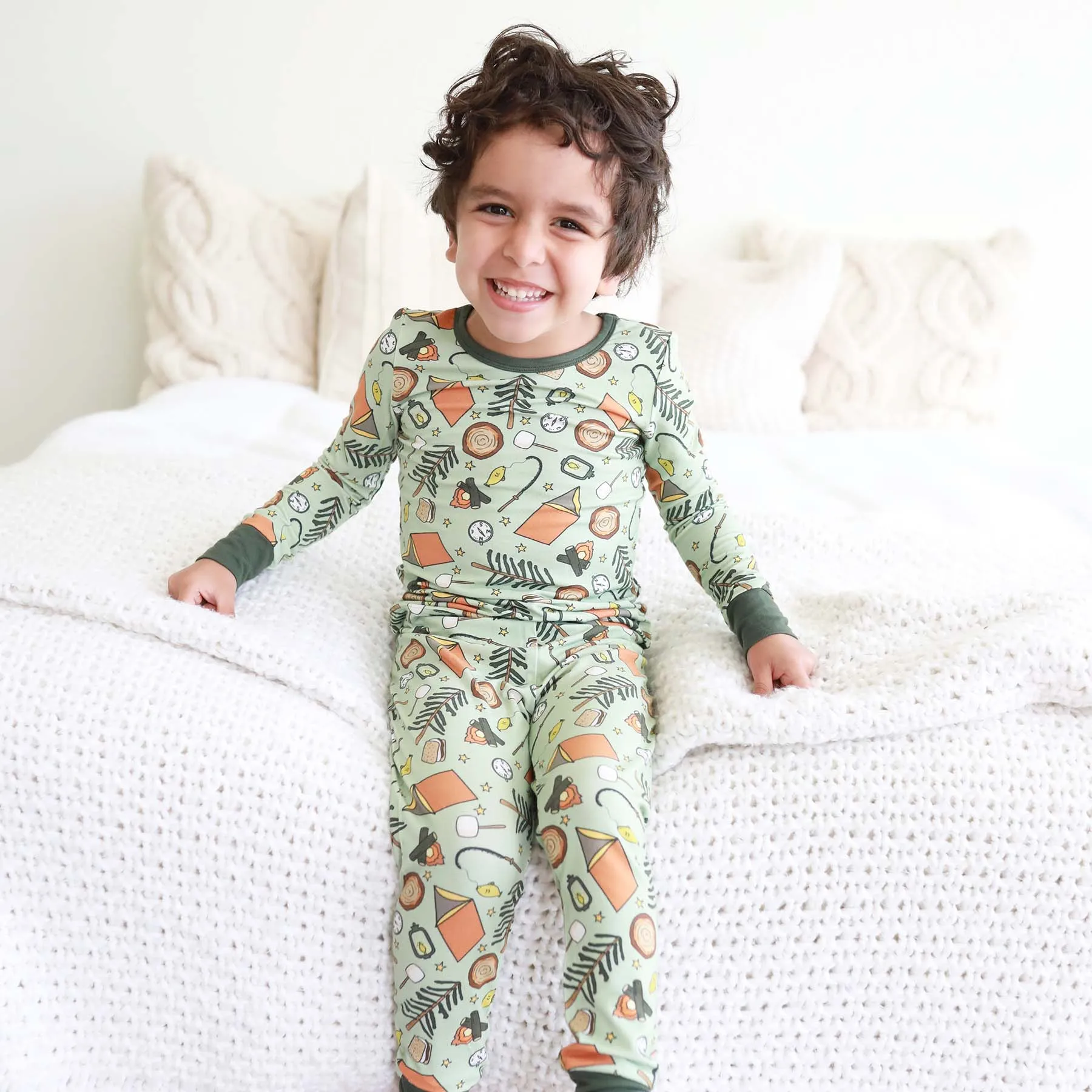 Cozy Camper Two Piece Pajama Set