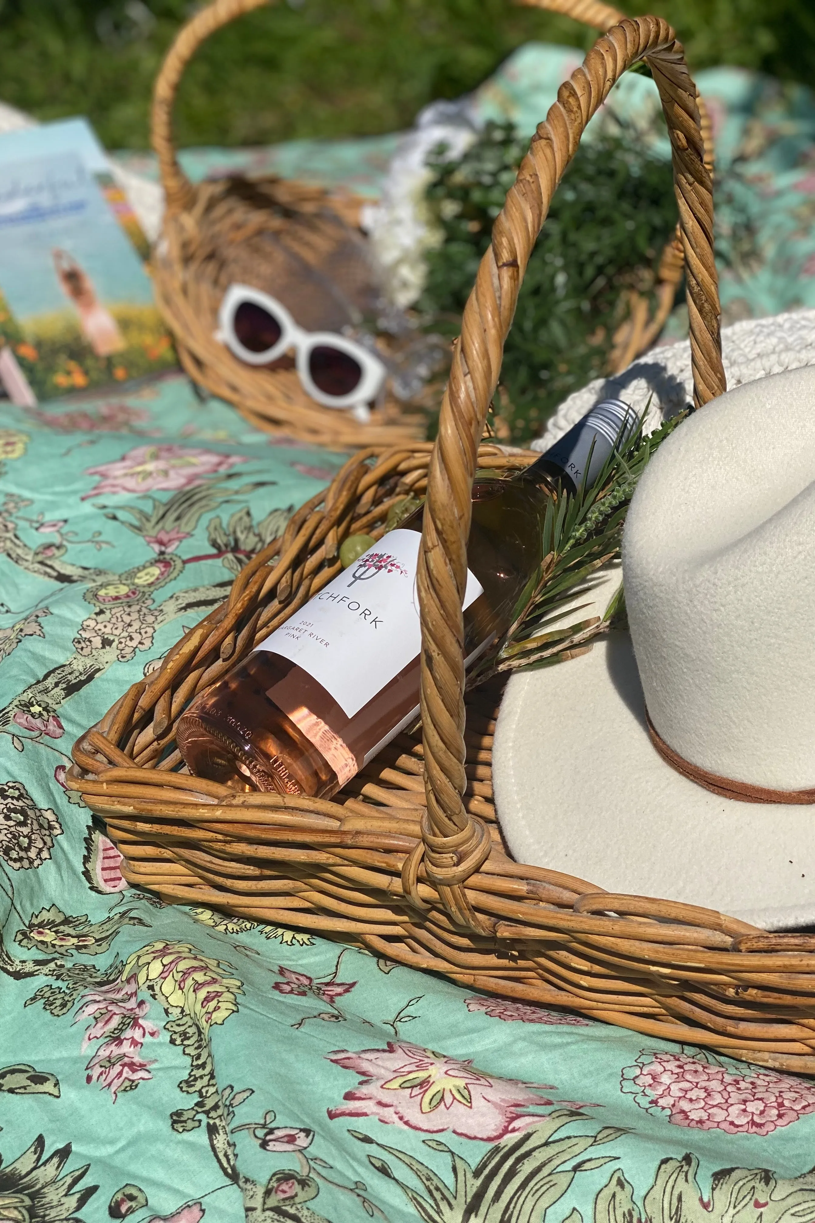 DAISY PICNIC BLANKET AQUARIUS