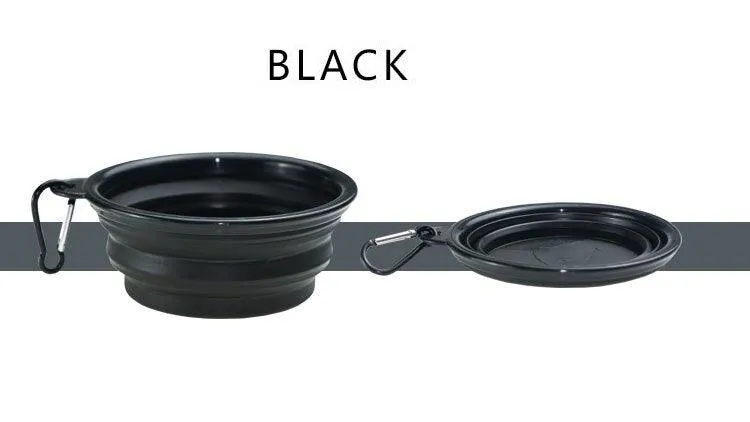 Folding Portable Silicone Pet Bowl