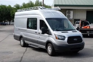 Ford Transit Adjustable Roof Rack by FreedomVanGo