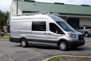 Ford Transit Adjustable Roof Rack by FreedomVanGo