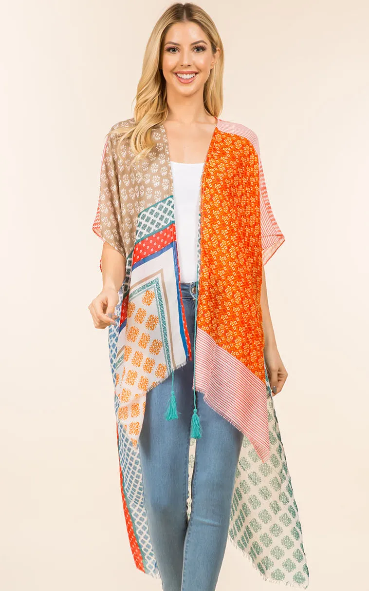KP4008 Kimono Cover Up