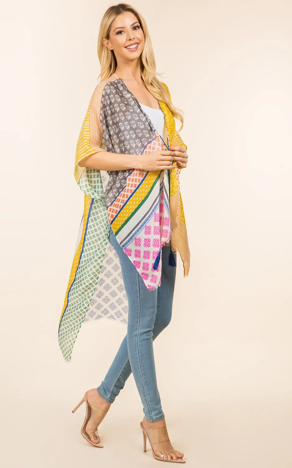 KP4008 Kimono Cover Up