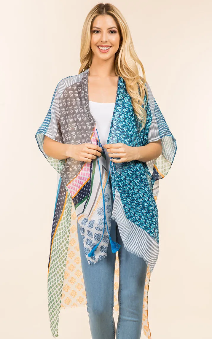 KP4008 Kimono Cover Up