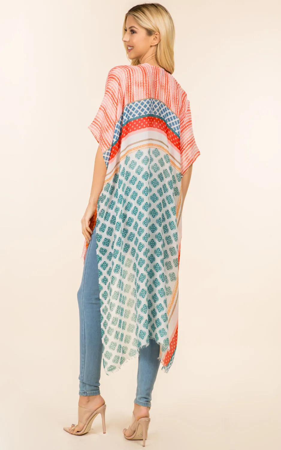 KP4008 Kimono Cover Up