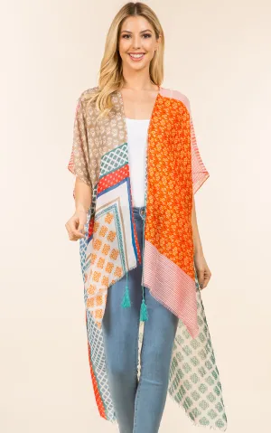 KP4008 Kimono Cover Up