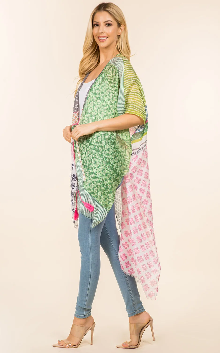 KP4008 Kimono Cover Up