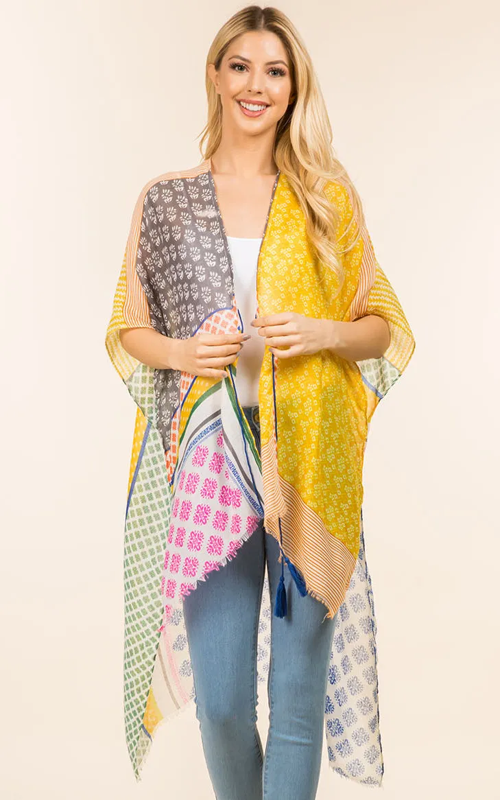 KP4008 Kimono Cover Up