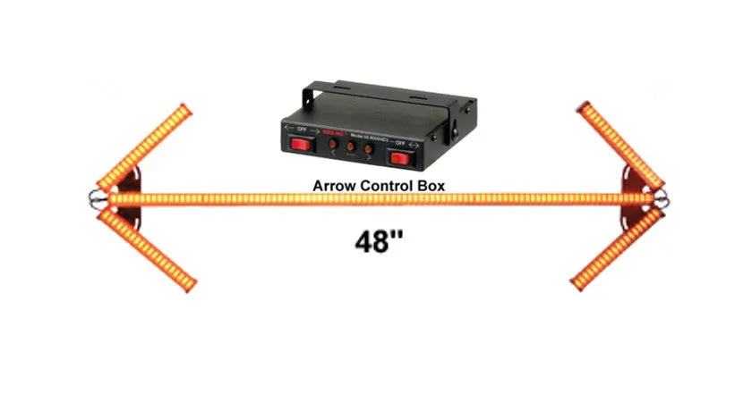 LED Portable Folding Directional Arrow