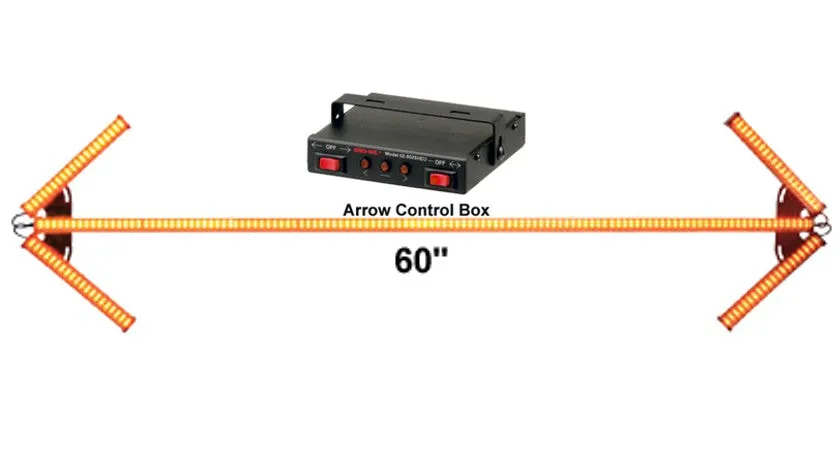 LED Portable Folding Directional Arrow