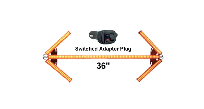 LED Portable Folding Directional Arrow