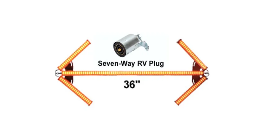 LED Portable Folding Directional Arrow