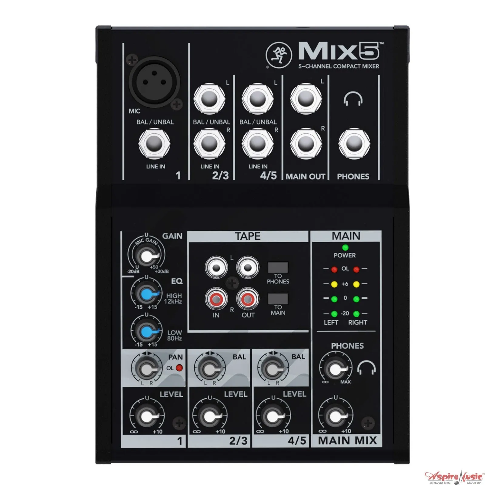 Mackie Mix5 Analog Mixer