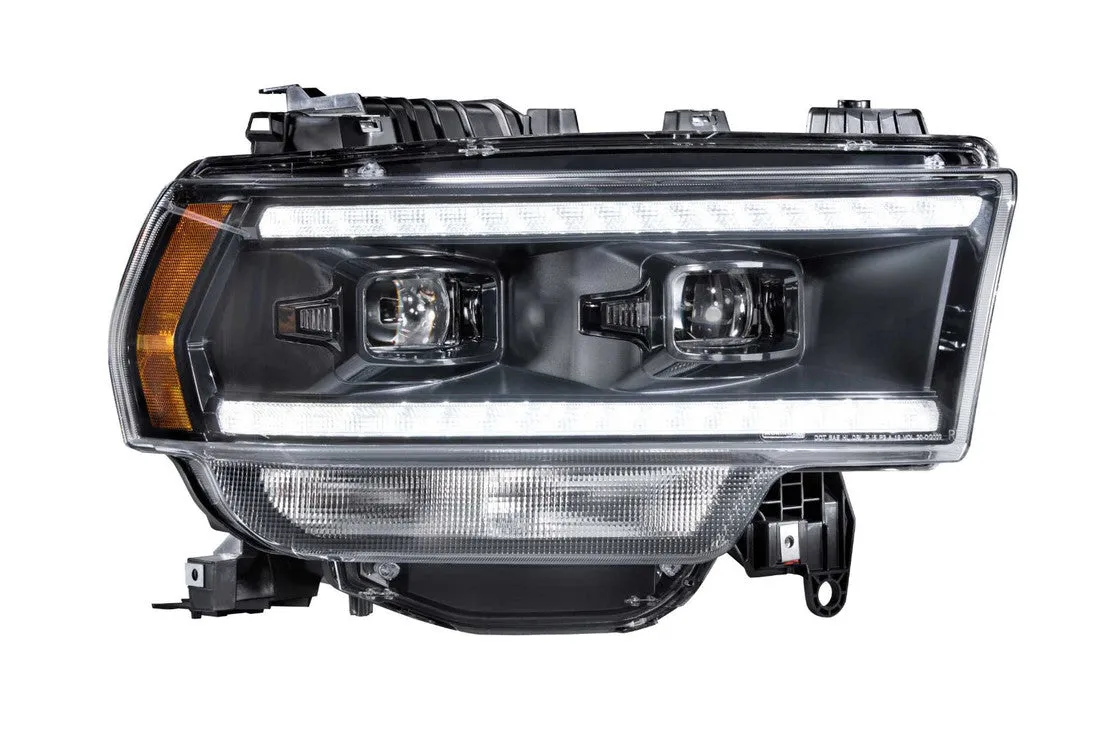 Morimoto Headlights Dodge Ram HD (2019) XB Hybrid - Black