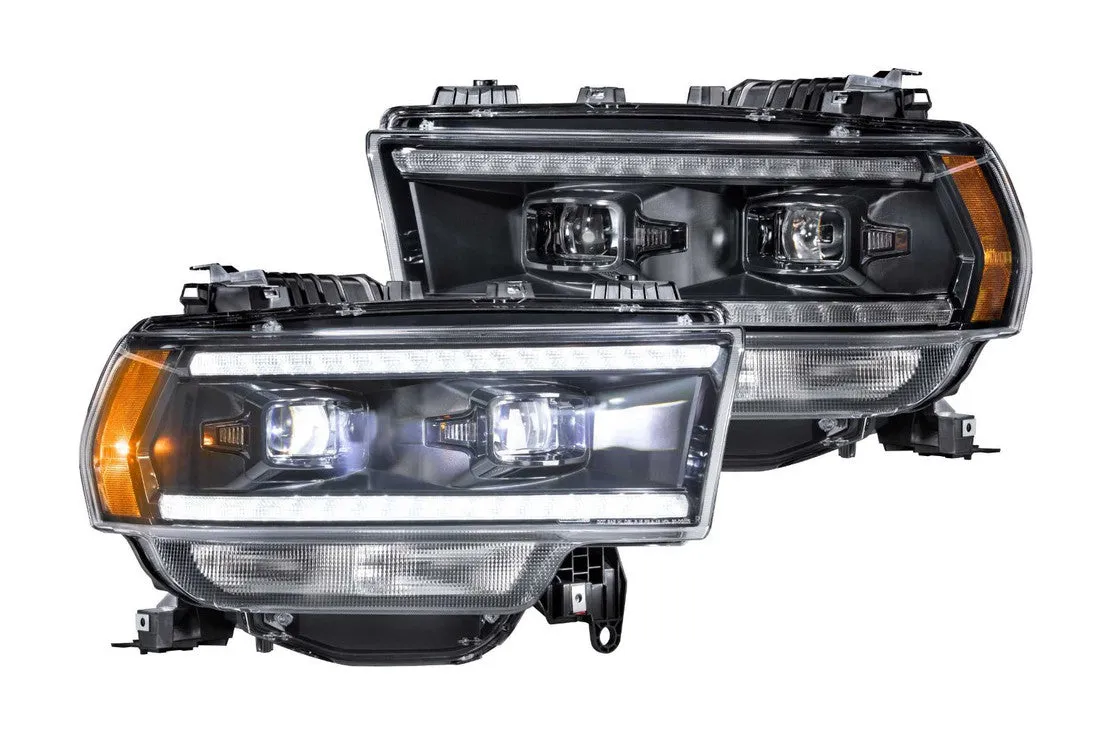 Morimoto Headlights Dodge Ram HD (2019) XB Hybrid - Black
