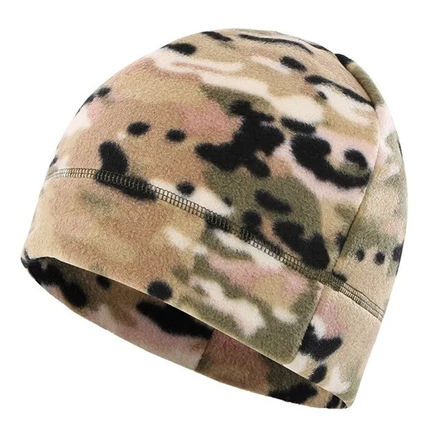 Outdoor Fleece Hat Men Women Camping Hiking Caps Warm Windproof Autumn Winter Caps Fishing Cycling Hunting Military Tactical Cap
