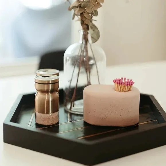 Pink Streamliner Match Holder with Matches