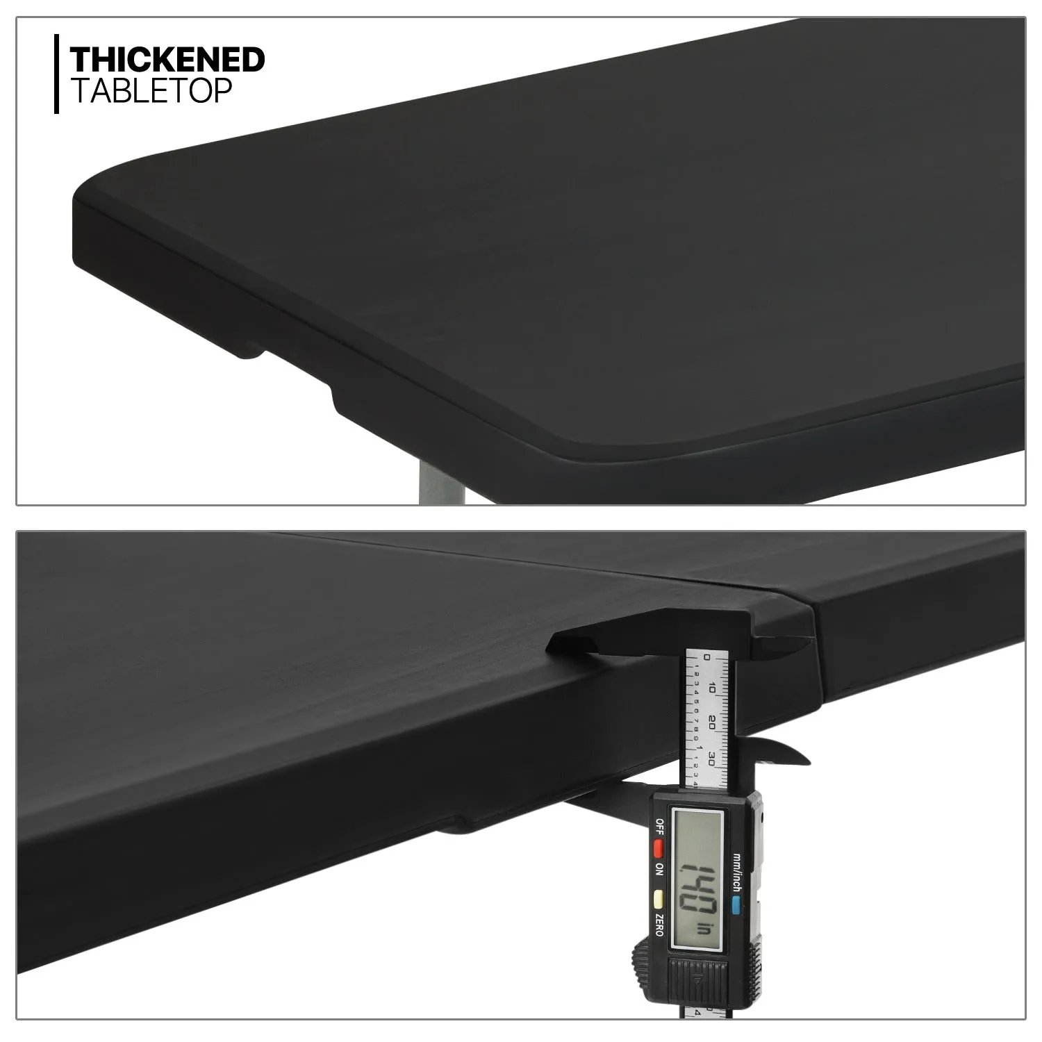 Rectangular 72" Foldable Table