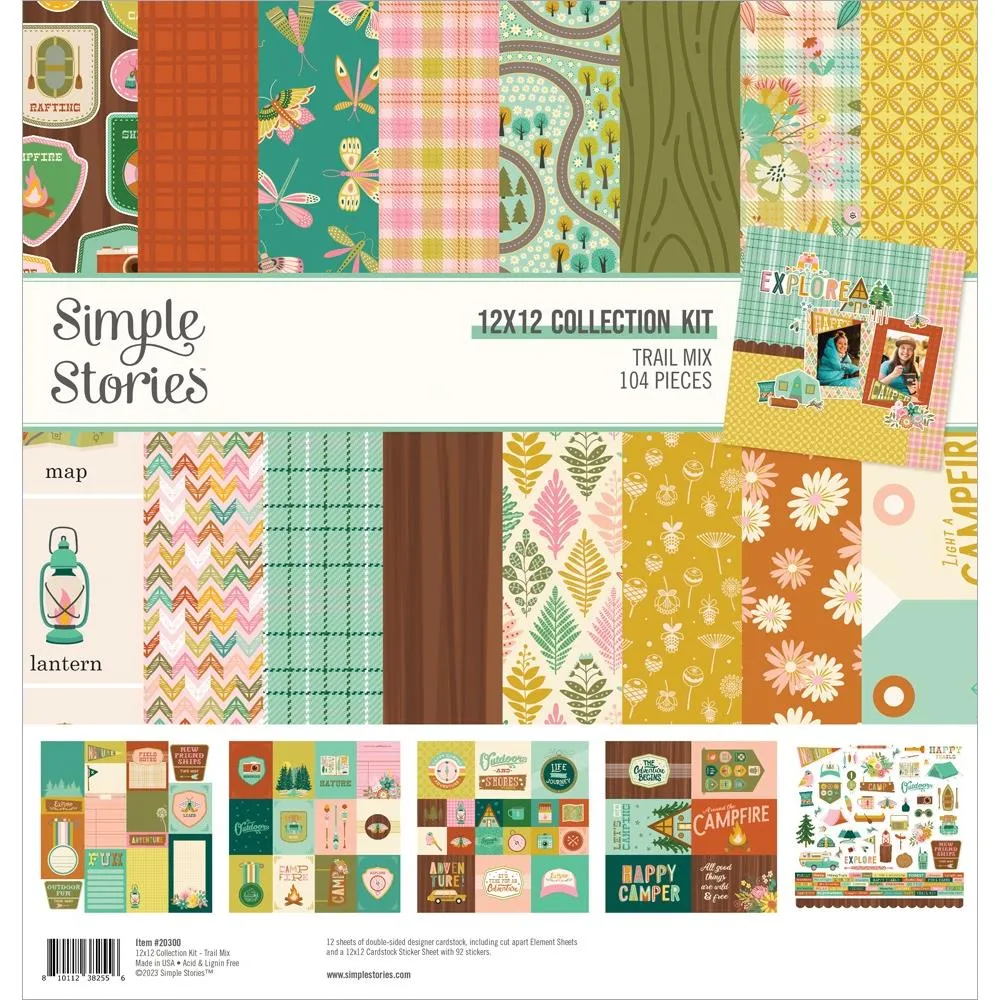 Simple Stories Collection Kit 12"X12" Trail Mix*