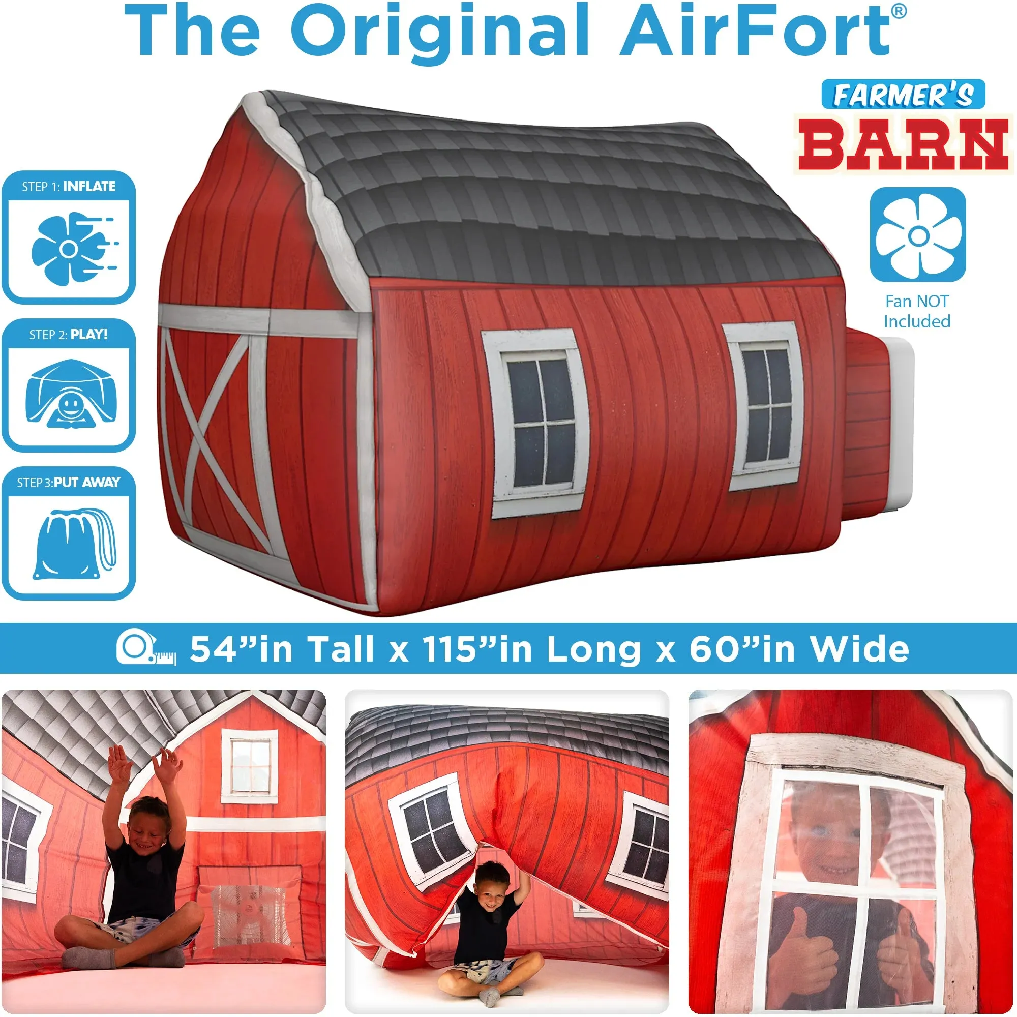 The Original AirFort - Farmer's Barn