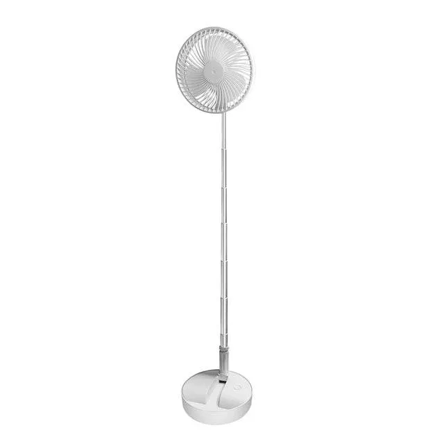 USB Rechargeable Portable Fan Folding Telescopic