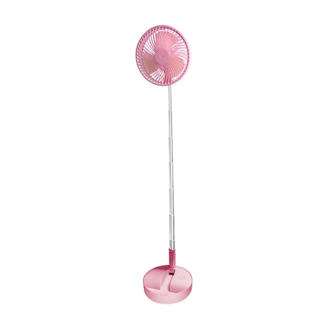USB Rechargeable Portable Fan Folding Telescopic