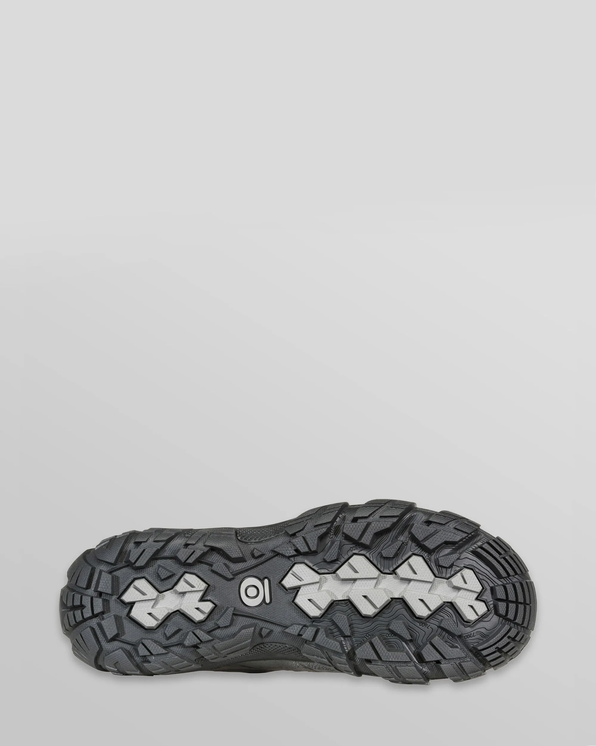 Women's Oboz Sawtooth X Low Waterproof Hiking Shoes - Wide - Hazy Gray